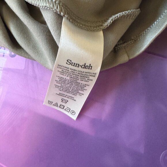 ARITZIA SUN DEH Gray Pencil Mini Skirt Small Business Casual - Picture 6 of 8